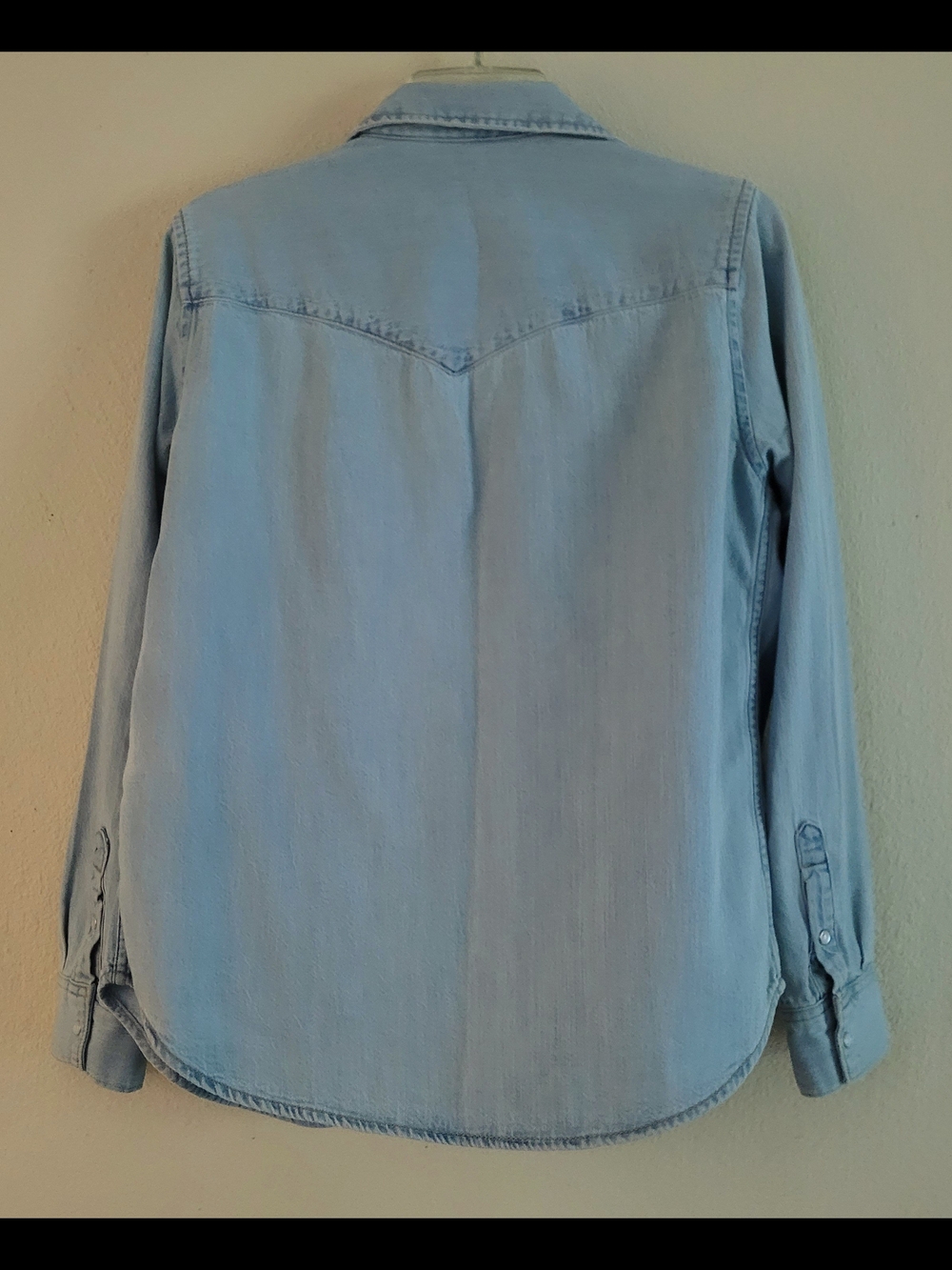 Levi's Light Blue Denim Shirt Jacket - Picture 4 of 4